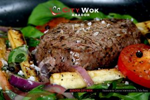 Carne beneficios Asador City Wok Granada
